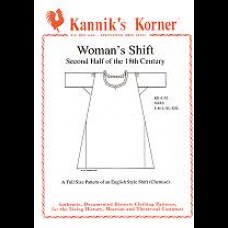 Shift 1750-1800 Womens Pattern